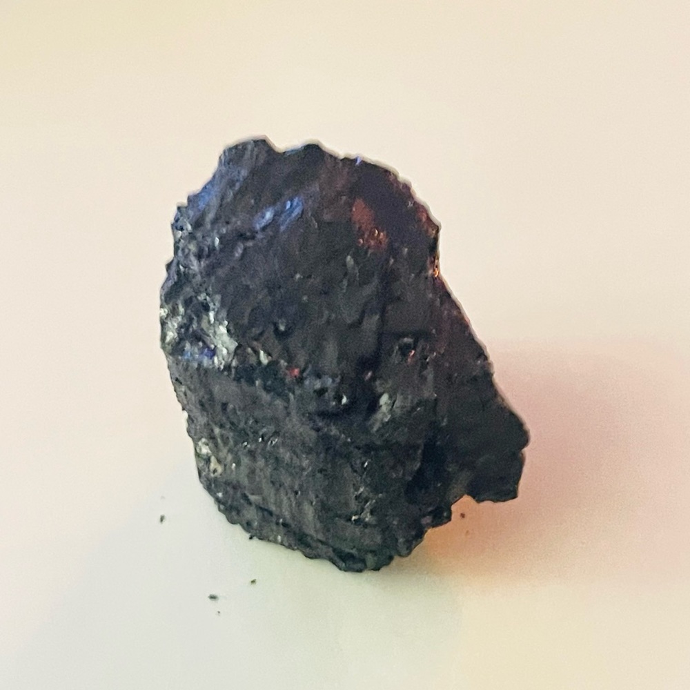 New Black Tourmaline Natural Crystal Form White Quartz Delicate Stone 65.3g - Picture 12 of 17